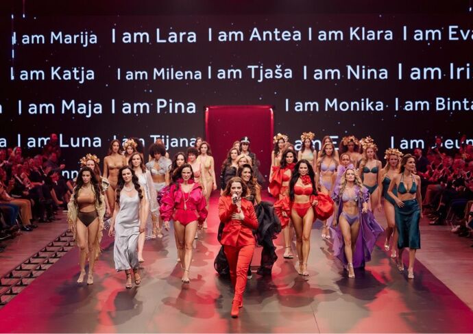 Моден спектакл по повод 70-годишнината на Lisca