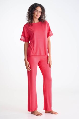 Пижами со маица долг долен дел »Sia«