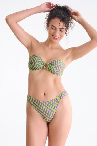 »Aruba« High Leg Brazilian Bikini Bottoms