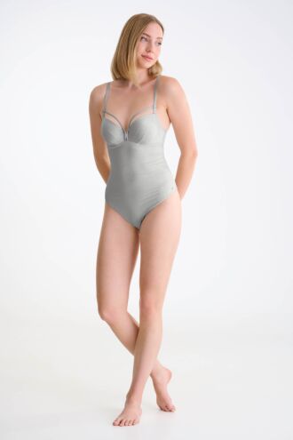 Едноделен костим за капење со пенести корпи »Blue Lagoon«